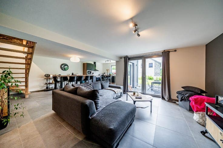 Two-bedroom house with a mezzanine and garden – Recogne