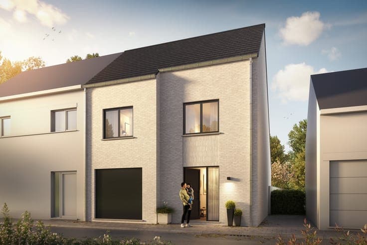 Energy-efficient new-build homes in a serene location in ...