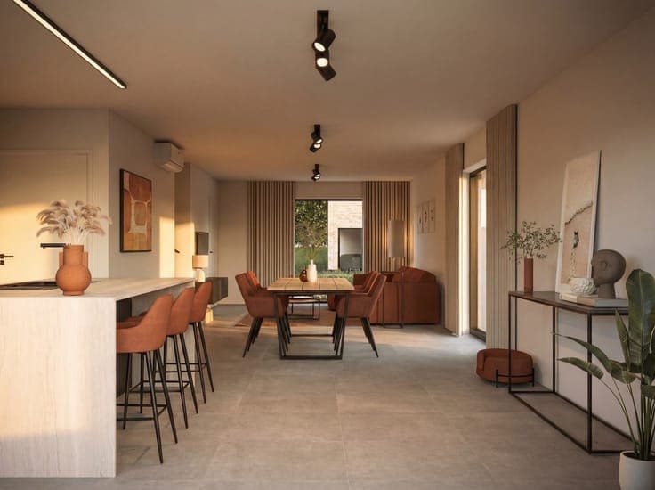 Afgewerkte energiepositieve (EPC -18) nieuwbouwwoning