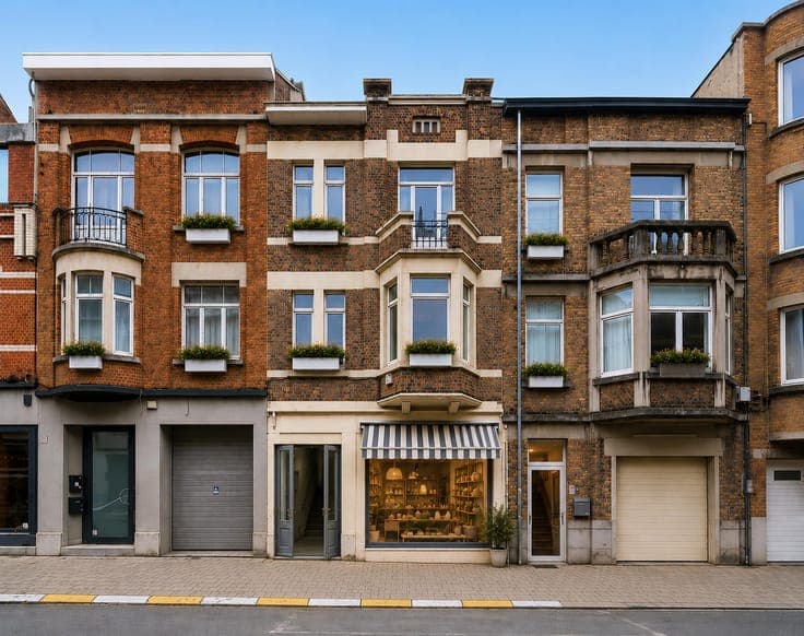 VANDERKINDERE - CHARMING MIXED BUILDING TO RENOVATE