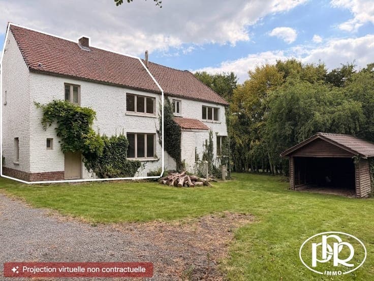 Charming 3 bedroom house with large garden in Bierge