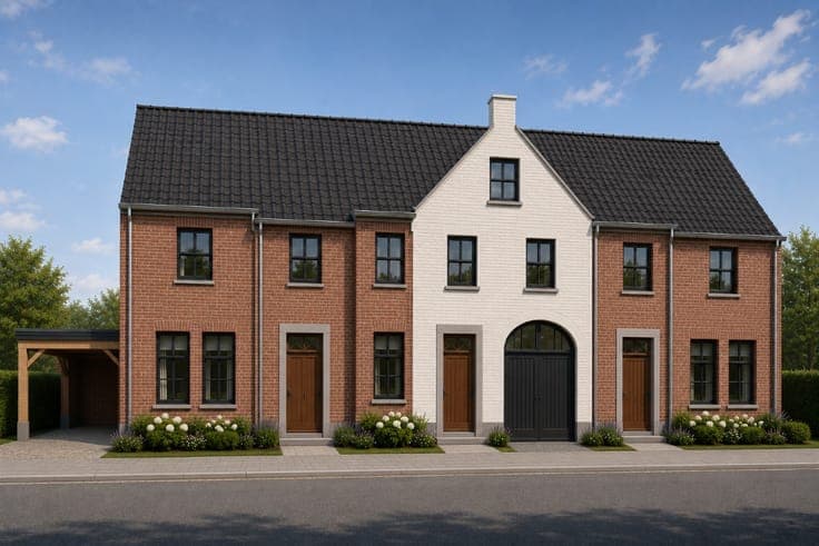 Nieuwbouwwoningen te koop in Anzegem – Heirbaan