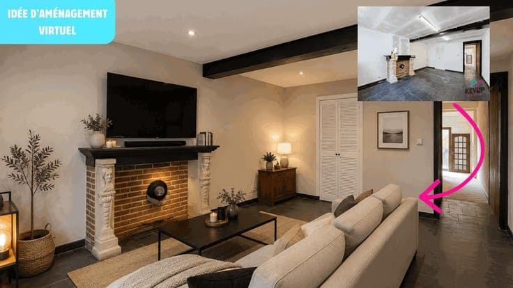 3-bedroom house with terrace and views of the Meuse River