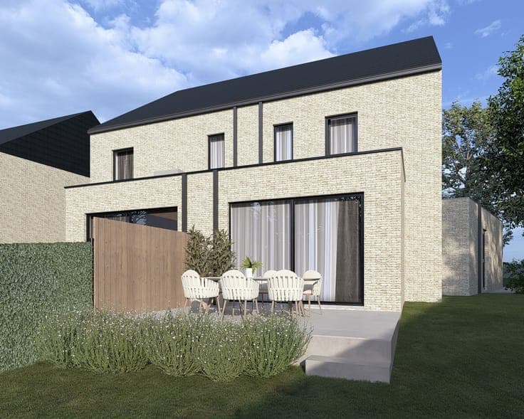 Contemporary New Homes in Lubbeek