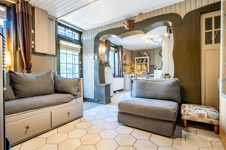 Lovely 2 bedroom house in a pedestrian street in Ophain
