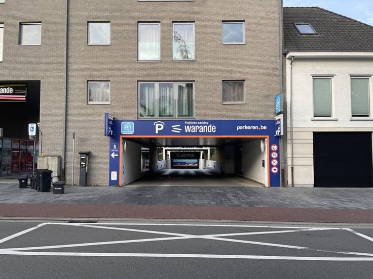 6 underground car parks, Beveren city center