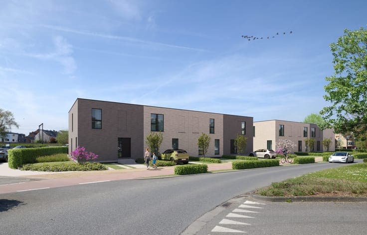 Energieneutrale gesloten woning met 3 slpks en fietsberging