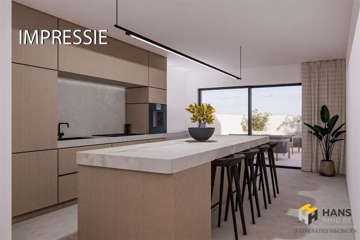 Spacious house (188 m²) with 5 bedrooms, 2 bathrooms and out