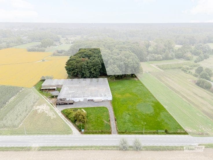 Licensed agricultural property with 3,340 m² greenhouses