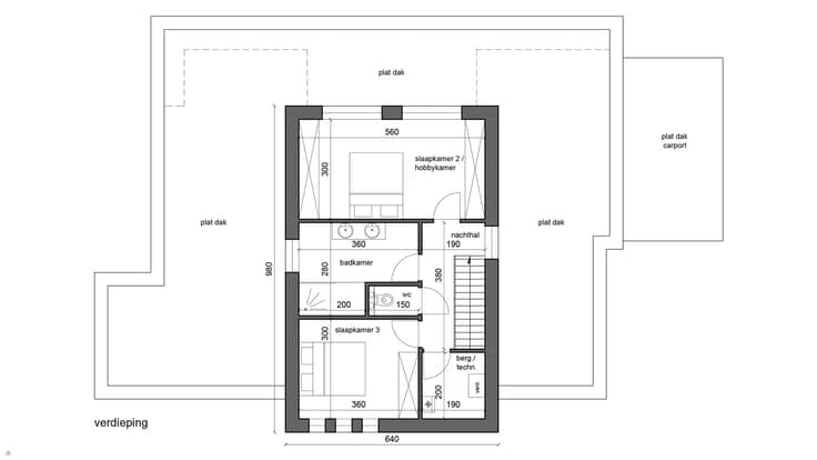 Nieuw te bouwen open bebouwing te Evergem