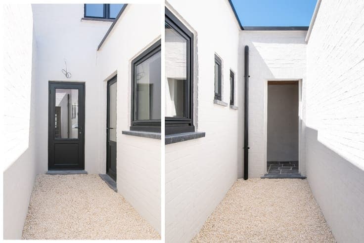 Thoroughly renovated city home with hip modern comfort.