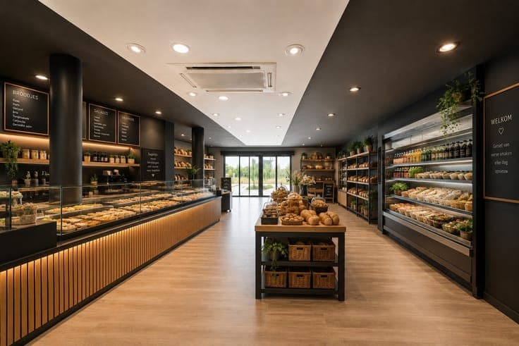Versatile retail property with warehouse in a prime commerci