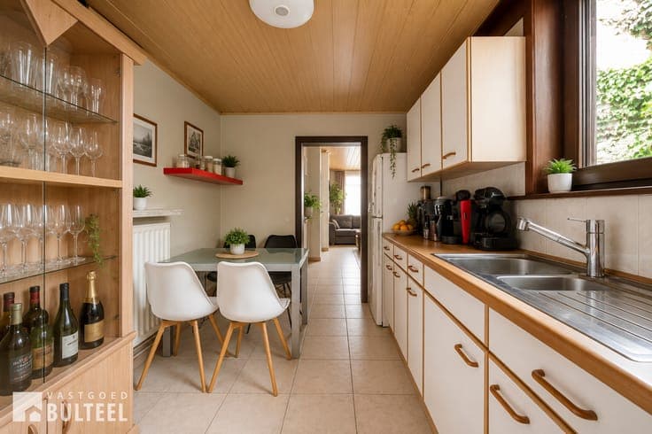 Knusse woning met 2 slaapkamers en tuin.