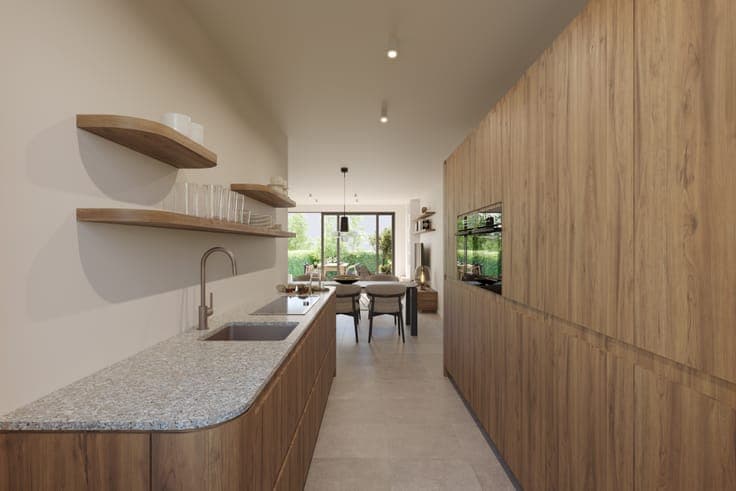 Energiezuinige woning met 2 slaapkamers