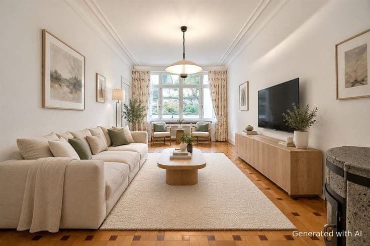 Magnificent mansion house in the Etangs d'Ixelles and Flagey