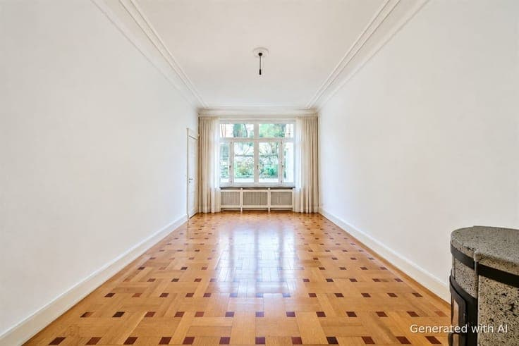 Magnificent mansion house in the Etangs d'Ixelles and Flagey