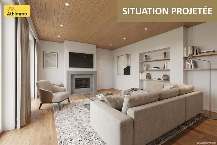 Jolie maison 4 f., 4 ch+ bureau, possibilité de plain pied.