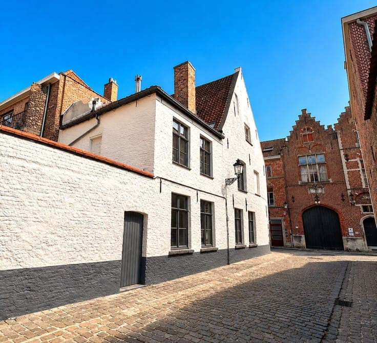 Stylishly renovated corner house with a separate duplex s...