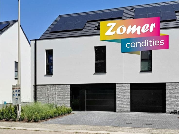 Energiezuinige halfopen woning met 3 tot 5 slpks