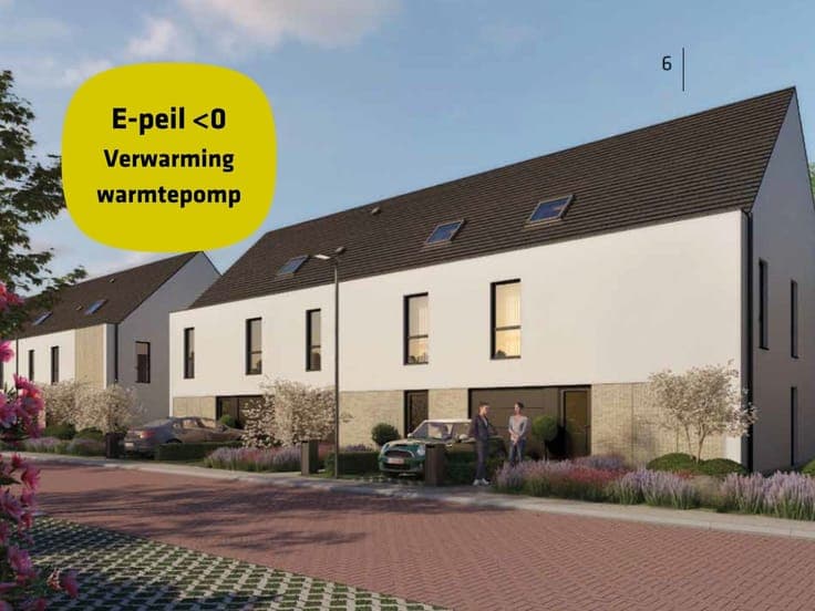 Energiezuinige halfopen woning met 3 tot 5 slpks