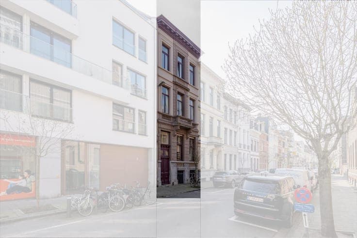 Renovated townhouse with south-facing garden