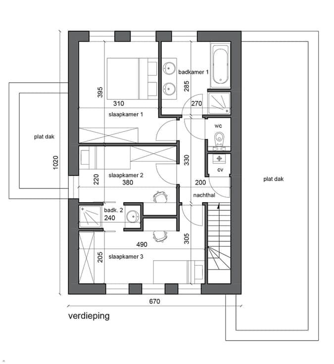 Nieuw te bouwen open bebouwing te Erpe-Mere
