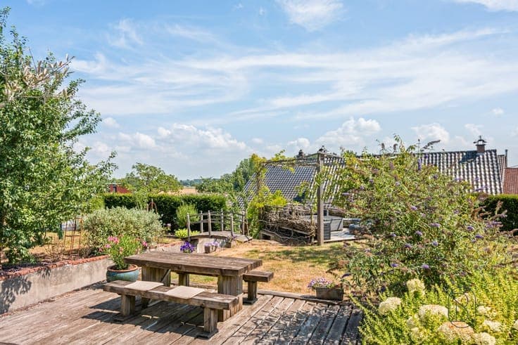 Spacious, character-filled home with 4 bedrooms, a large yar