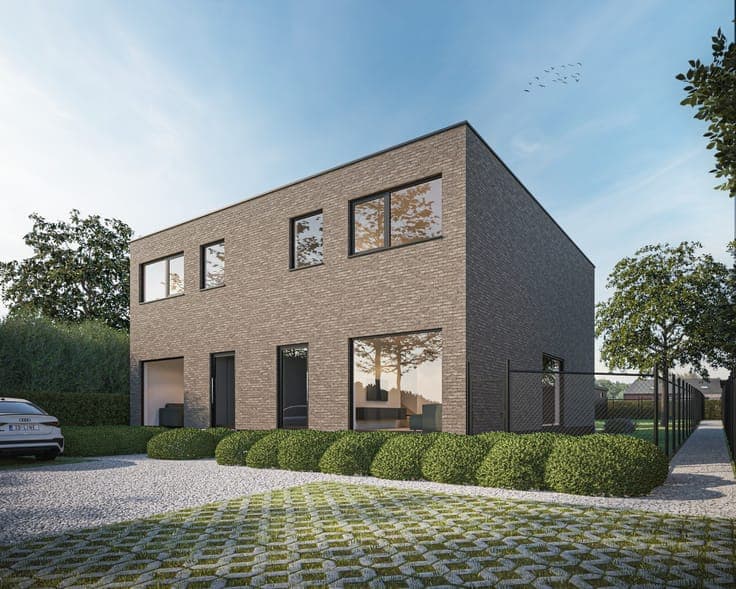 Afgewerkte energiepositieve (EPC -18) nieuwbouwwoning