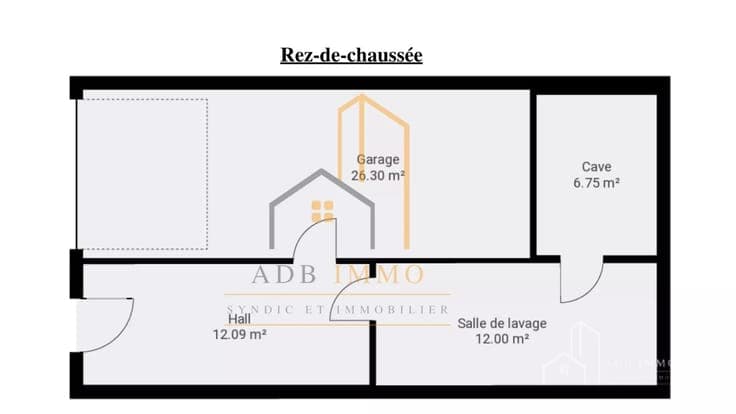 Large 3-bedroom house with garden and garage