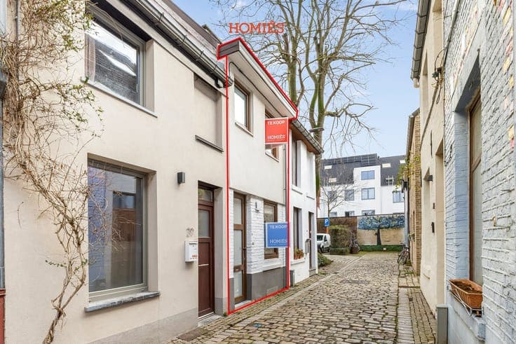 Charmante stadswoning met 3 slaapkamers en zonnig terras