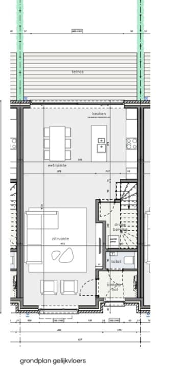 Nieuwbouwwoning in doodlopend straatje Annie Van Bosstrae...