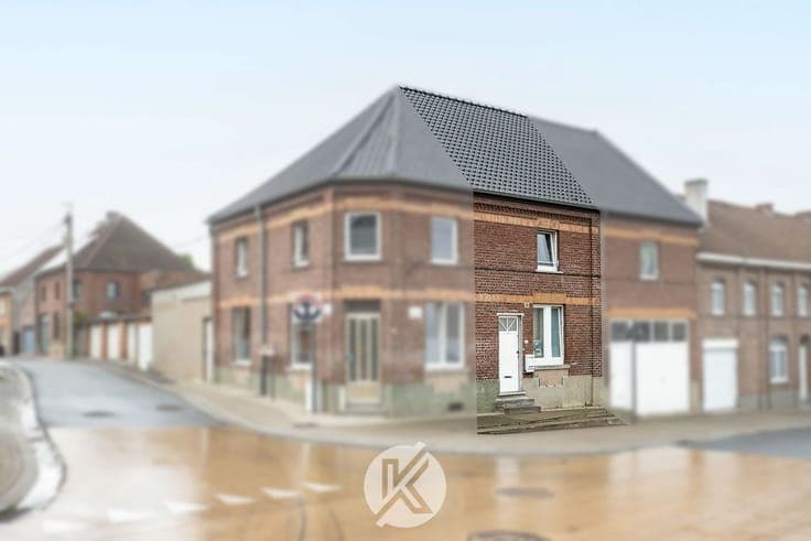 Strategisch gelegen renovatieproject in Heldergem