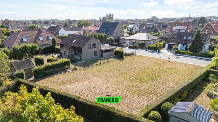 Building plot in prime location in De Haan for sale!