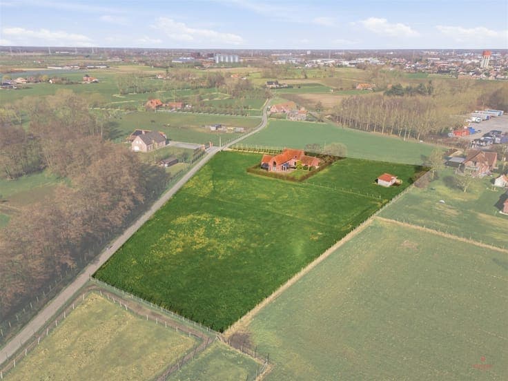 Lot for Sale in Machelen, Design Your Dream Home