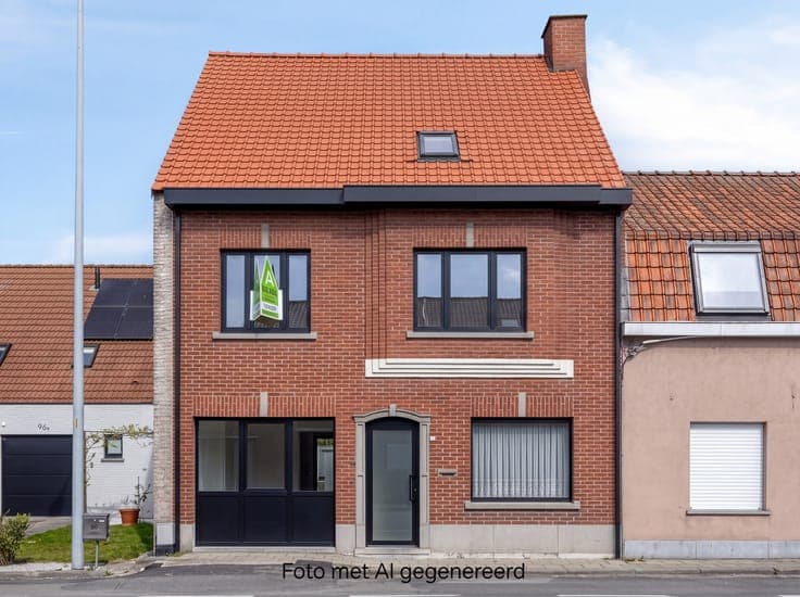 Kloeke woning met 3 slaapkamers, garage en uitzonderlijk ...