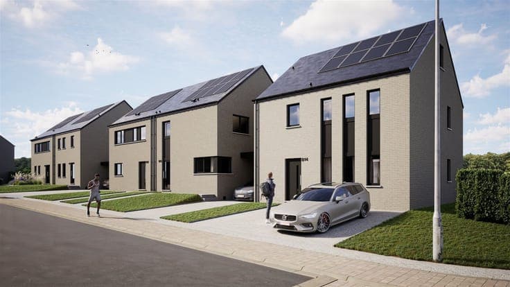 Superbes maisons clefs sur porte à Bellefontaine