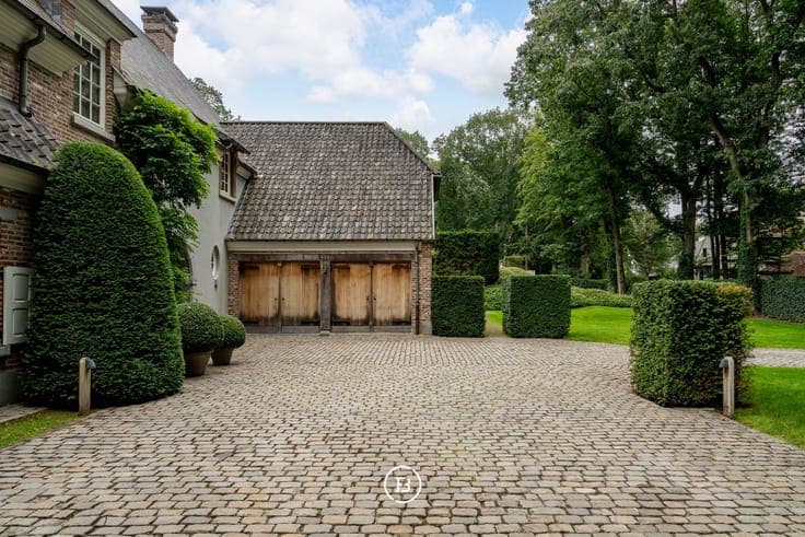 A warm rural villa