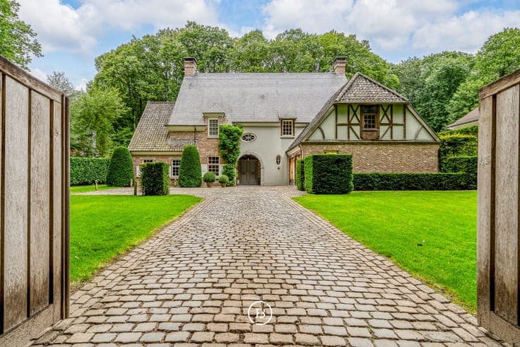 A warm rural villa