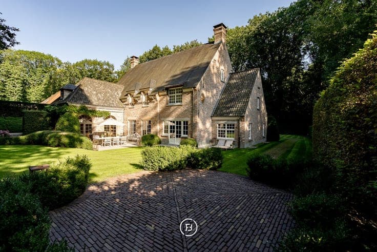 A warm rural villa
