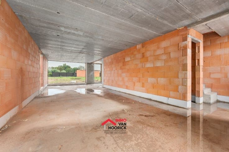 Nieuwbouw op 1006m² grond - wind en waterdicht - 5 slkmrs...