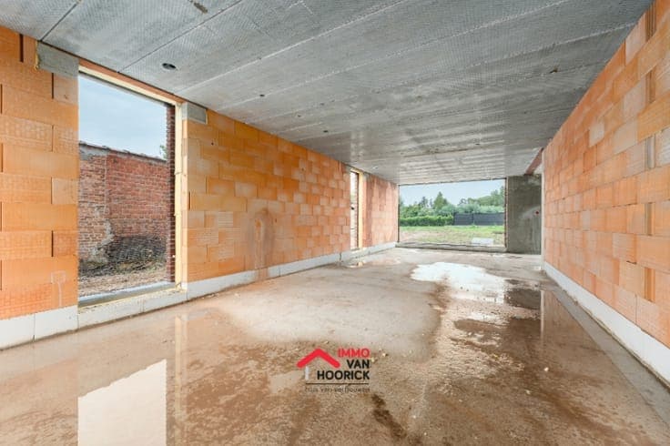 Nieuwbouw op 1006m² grond - wind en waterdicht - 5 slkmrs...