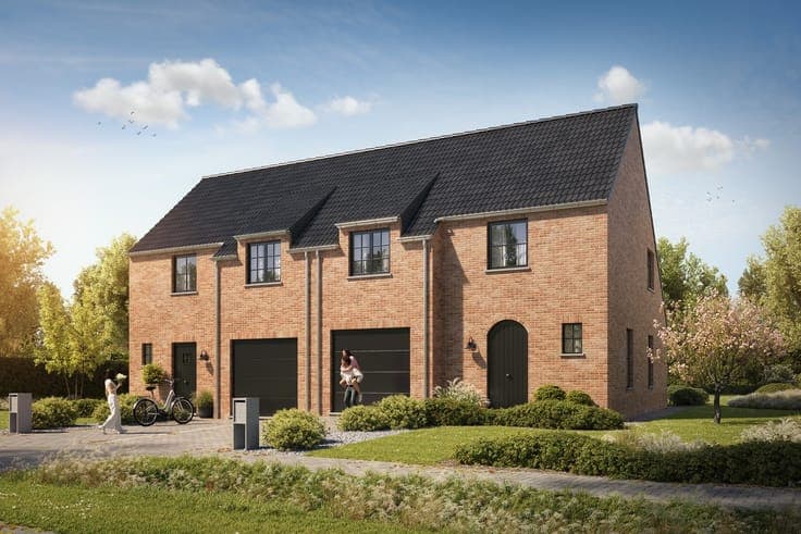 Energy-efficient new-build homes in Ninove