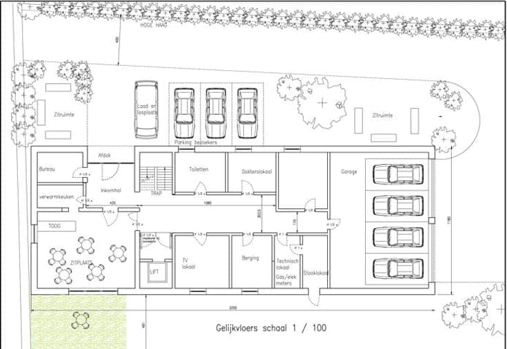 Investment property with 14 recognized flats+ 18 parking