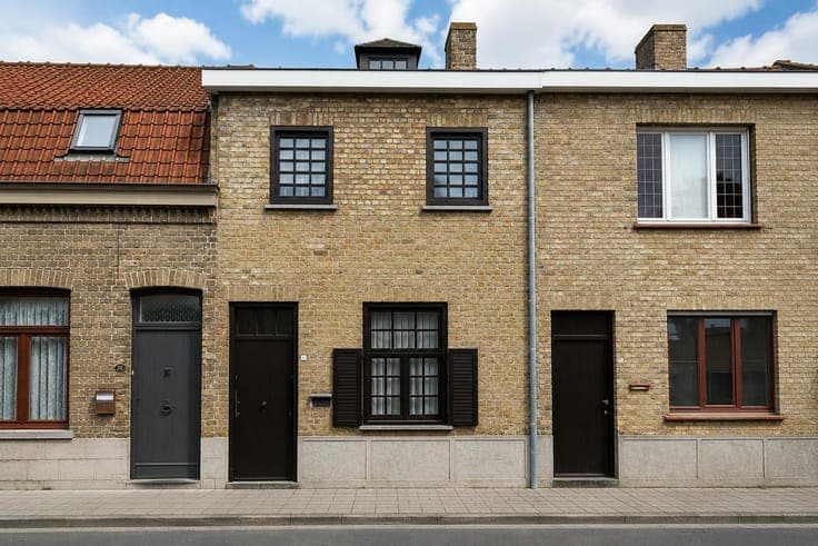 3-bedroom house with south-facing garden for sale.