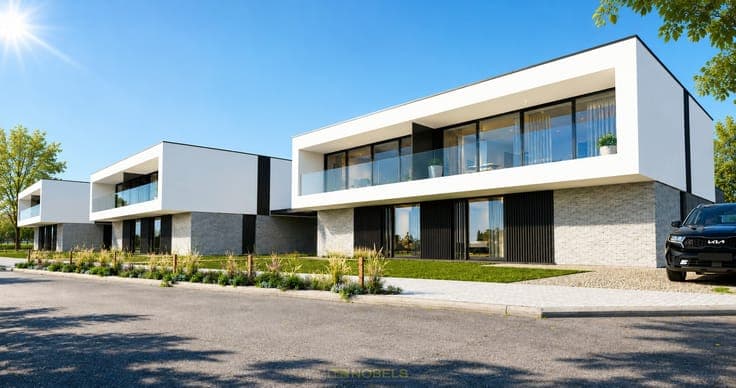 Te koop, Exclusief nieuwbouwproject met 5 luxewoningen in...