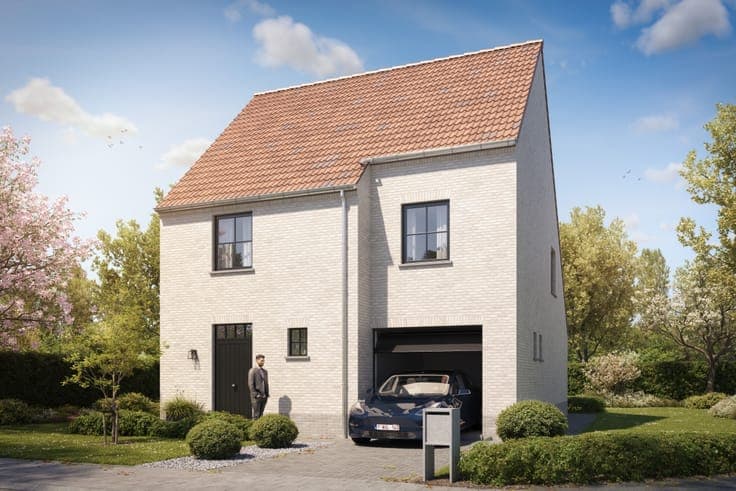 Hectaar bouwt alleenstaande woning in het rustige Meulebeke