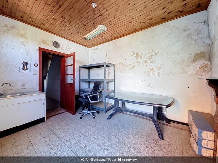 Maison unifamiliale 3ch avec grand jardin