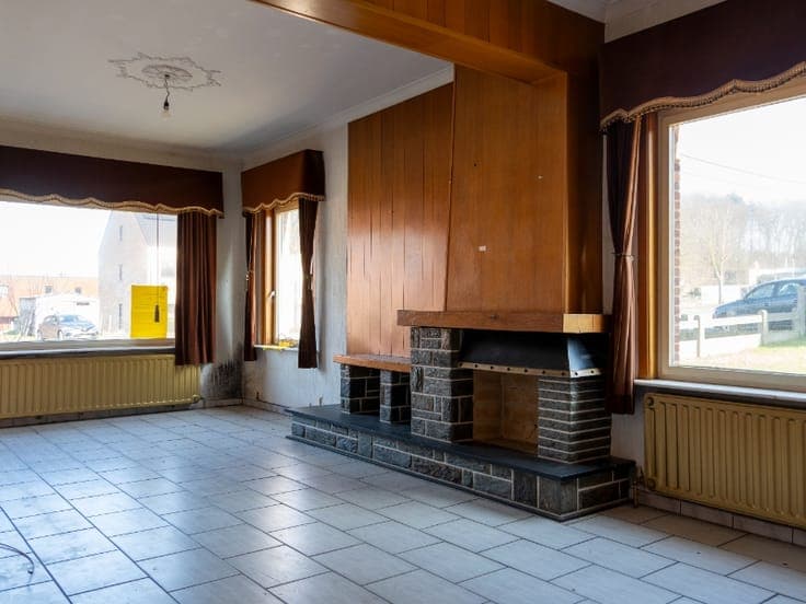 Ruime half-open bebouwing 3 slaapkamers, zuidertuin op e...