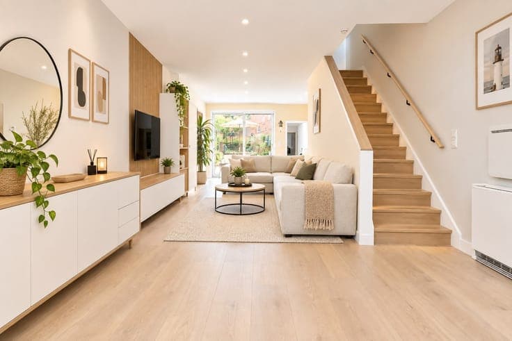 TRANSLATION: LIGHT-FILLED city home with INNER GARDEN.
