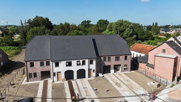 nieuwe verkaveling te Lebbeke